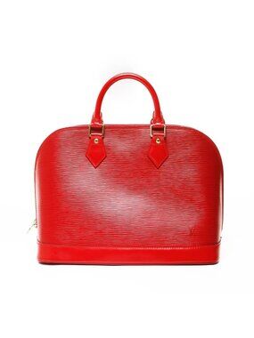 Louis Vuitton Handbag Alma PM Epi